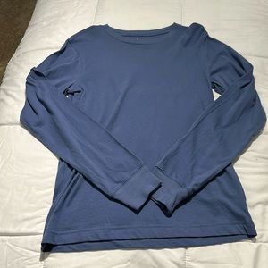 Blue long sleeve shirt